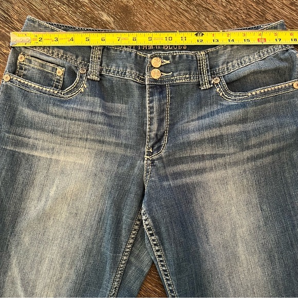 Rhythm in Blues Women’s Jeans Size 12 Short - Picture 4 of 12